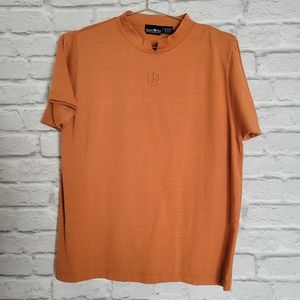 Hunter's Run burnt orange vintage t shirt size M